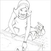 Coloring Project - Marcy